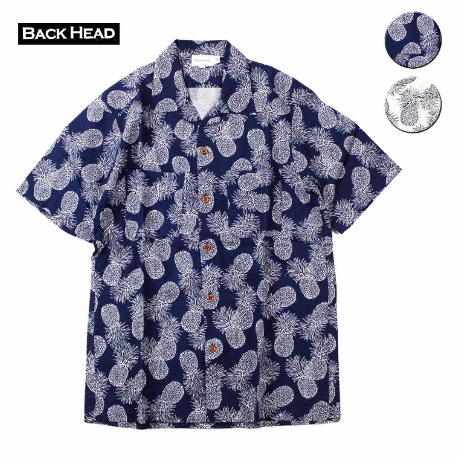 シャツ メンズ 半袖 カジュアル おしゃれ オープンシャツ 日本製 Backhead 半袖シャツ パイナップル カジュアルシャツ サーフ アメカジ Bhd Sc01 1 Suns Calif 通販 Yahoo ショッピング