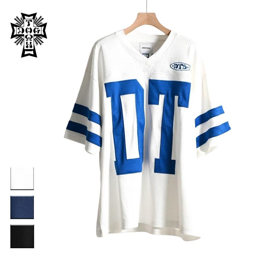 DOGTOWN（ドッグタウン） Tシャツ 半袖 ホッケーシャツ メンズ