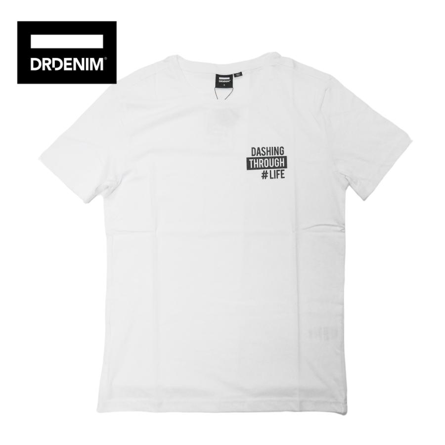 ドクターデニム Tシャツ メンズ ブランド 半袖 レディース おしゃれ 30代 40代 オーガニックコットン 胸ロゴ ロゴ カジュアル 白 Drd 4 S99 Suns Calif 通販 Yahoo ショッピング