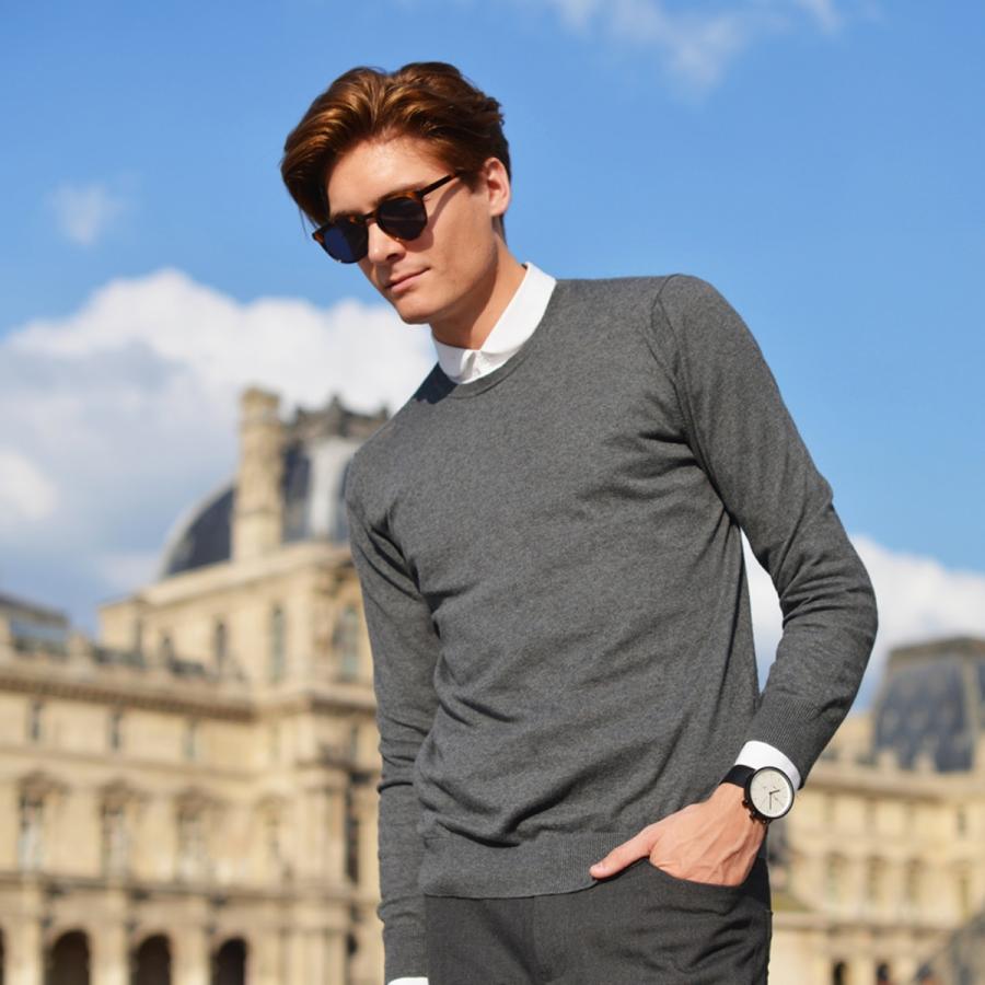 Hygge ヒュッゲ 腕時計 ブランド おしゃれ メンズ レディース 時計 北欧 日本製 丸型 アナログ クロノグラフ 防水 レザー 革 誕生日 黒 Hge 0080 Suns Calif 通販 Yahoo ショッピング