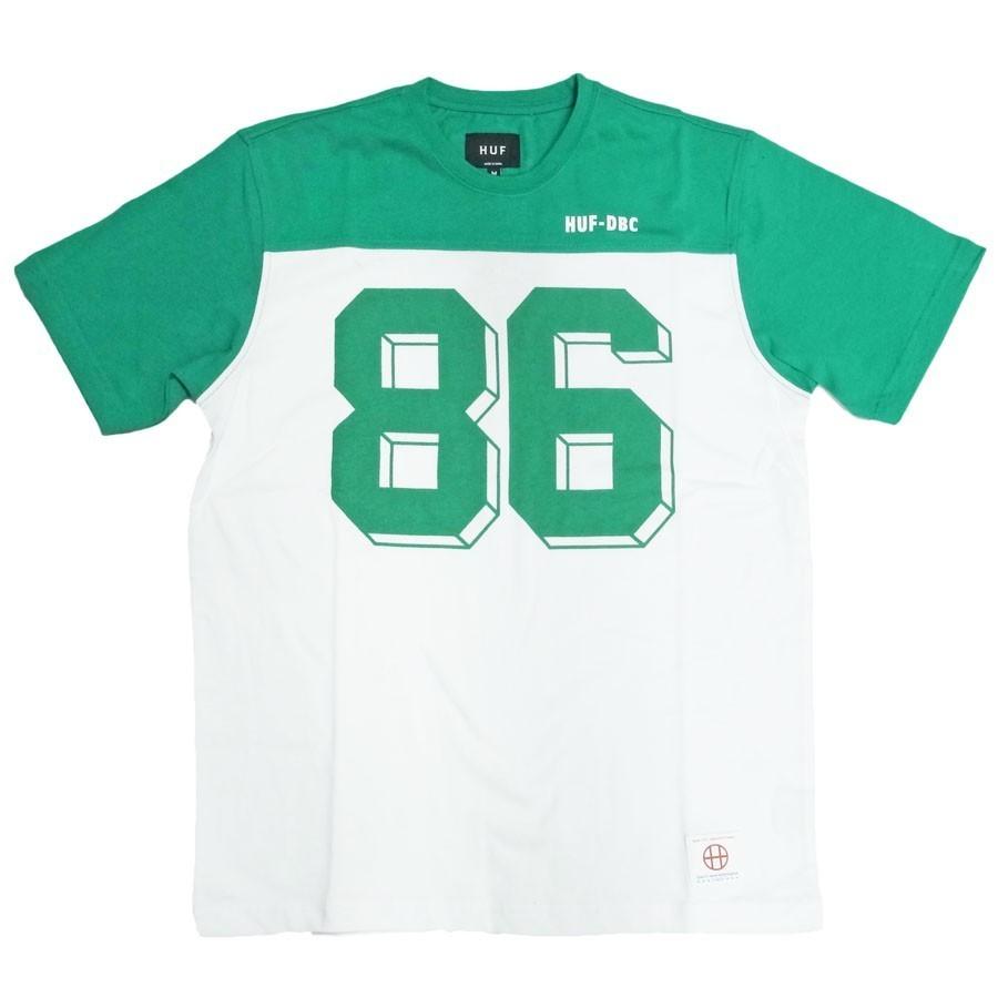 Tシャツ メンズ 半袖 ブランド おしゃれ HUF ハフ アメリカンフットボール ナンバー プリント FRANCO S S FOOTBALL JERSEY TEE 2色 OOO｜sunscalif｜03