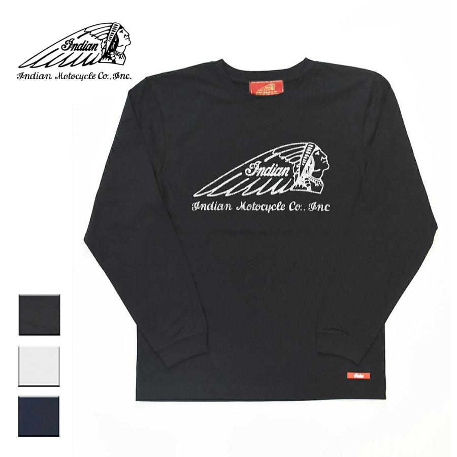 インディアン インディアンモトサイクル Tシャツ 長袖 ブランド メンズ レディース おしゃれ ロンt プリント ロゴ ネイティブアメリカン 白 黒 Ind Ic 2452 Suns Calif 通販 Yahoo ショッピング
