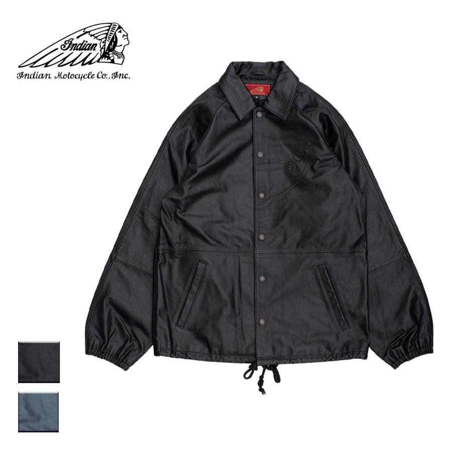 INDIAN MOTOCYCLE バッファローレザー スポーツレザージャケット INDIAN MOTOCYCLE Indian Motorcycle インディアンモーター