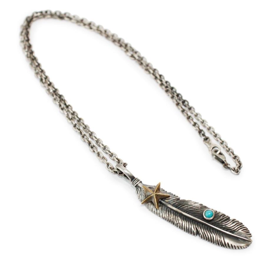 ターコイズ ネックレス メンズ ブランド シルバー フェザー 日本製 925 ペンダント トップ パーツ M Stella エムステラ Jm 28 Suns Calif 通販 Yahoo ショッピング