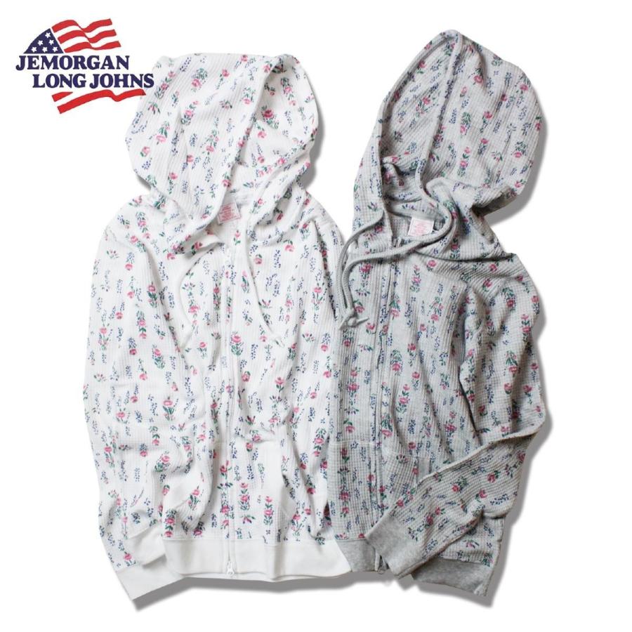 ジップアップパーカー レディース ブランド おしゃれ カジュアル 花柄 総柄 パーカー サーマル ワッフル Je Morgan ジェーイーモーガン Jmg J8628 296 Suns Calif 通販 Yahoo ショッピング