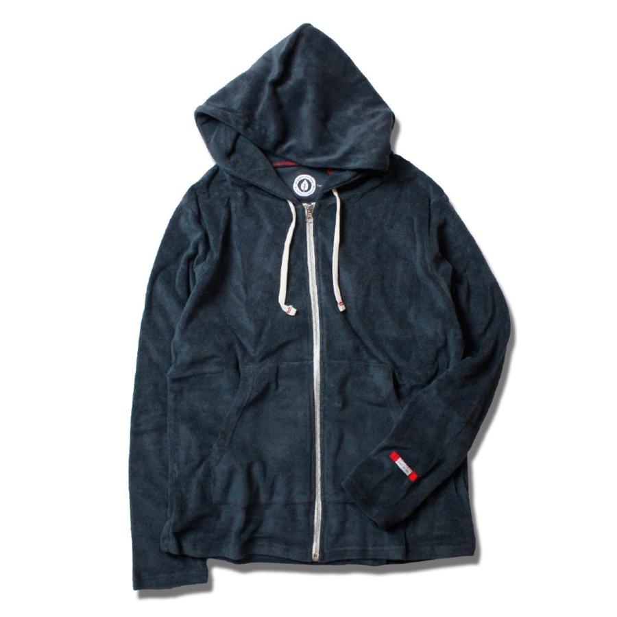 パイル地パーカー ルームウェア メンズ レディース ブランド パーカー ジップアップパーカー ジップ オーガニックコットン パイル 部屋着 無地 Oes Op 001 Suns Calif 通販 Yahoo ショッピング