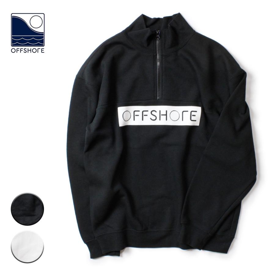 ハーフジップトレーナー トレーナー ブランド メンズ おしゃれ レディース ハーフジップ ロゴ ブランドロゴ サーフ Offshore オフショア Ofs Os19 1cs 013 Suns Calif 通販 Yahoo ショッピング