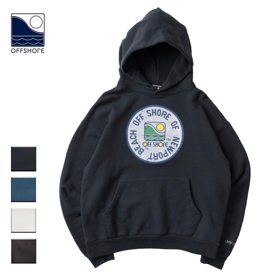 【OFFSHORE×三浦理志】OS20-2SW-006 ARCHIVE LOGO VINTAGE PRKER Xスウェットパーカー OFFSHORE（オフショア） X マーシー パーカー メンズ ブランド