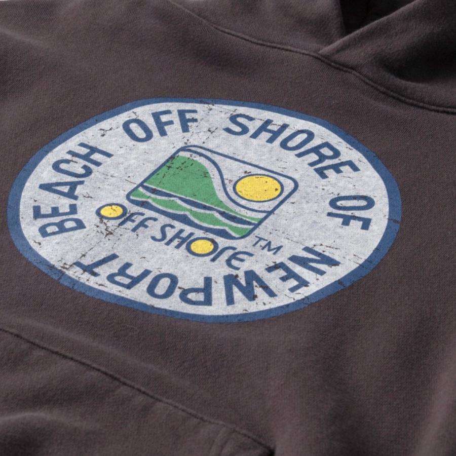 【OFFSHORE×三浦理志】OS20-2SW-006 ARCHIVE LOGO VINTAGE PRKER Xスウェットパーカー OFFSHORE（オフショア） X マーシー パーカー メンズ ブランド