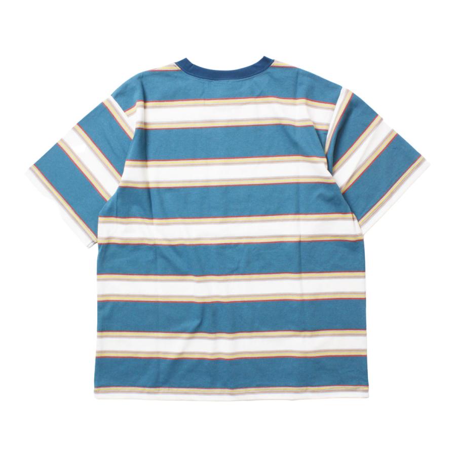 Offshore オフショア Tシャツ メンズ ブランド レディース 半袖 おしゃれ ボーダー柄 マルチボーダー サーフ サーフブランド 水色 青 Ofs Os21 2cs 015w Suns Calif 通販 Yahoo ショッピング