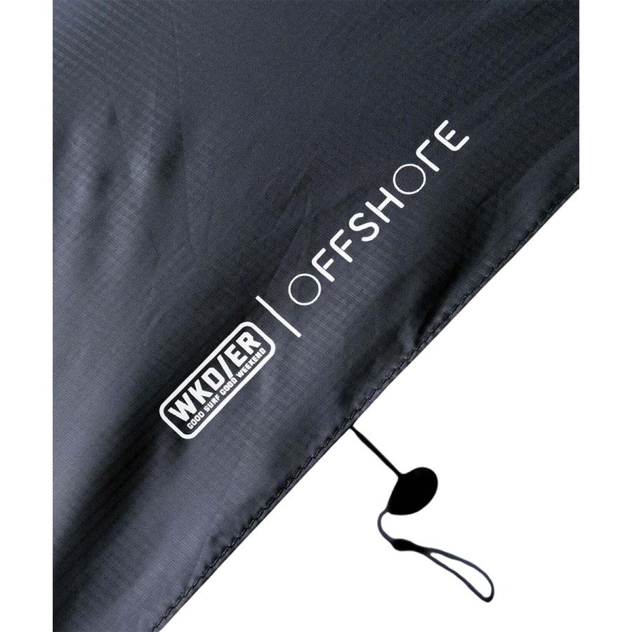 日傘 軽量 晴雨兼用 メンズ レディース ブランド おしゃれ 晴雨兼用傘 軽い UVケア 反射 撥水 防水 紫外線カット 遮光 コンパクト コラボ 黒 | OFFSHORE | 01