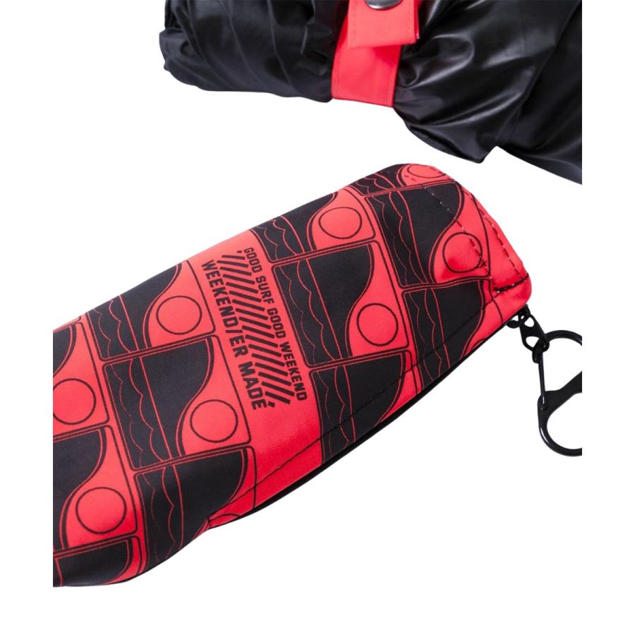 日傘 軽量 晴雨兼用 メンズ レディース ブランド おしゃれ 晴雨兼用傘 軽い UVケア 反射 撥水 防水 紫外線カット 遮光 コンパクト コラボ 黒 | OFFSHORE | 02