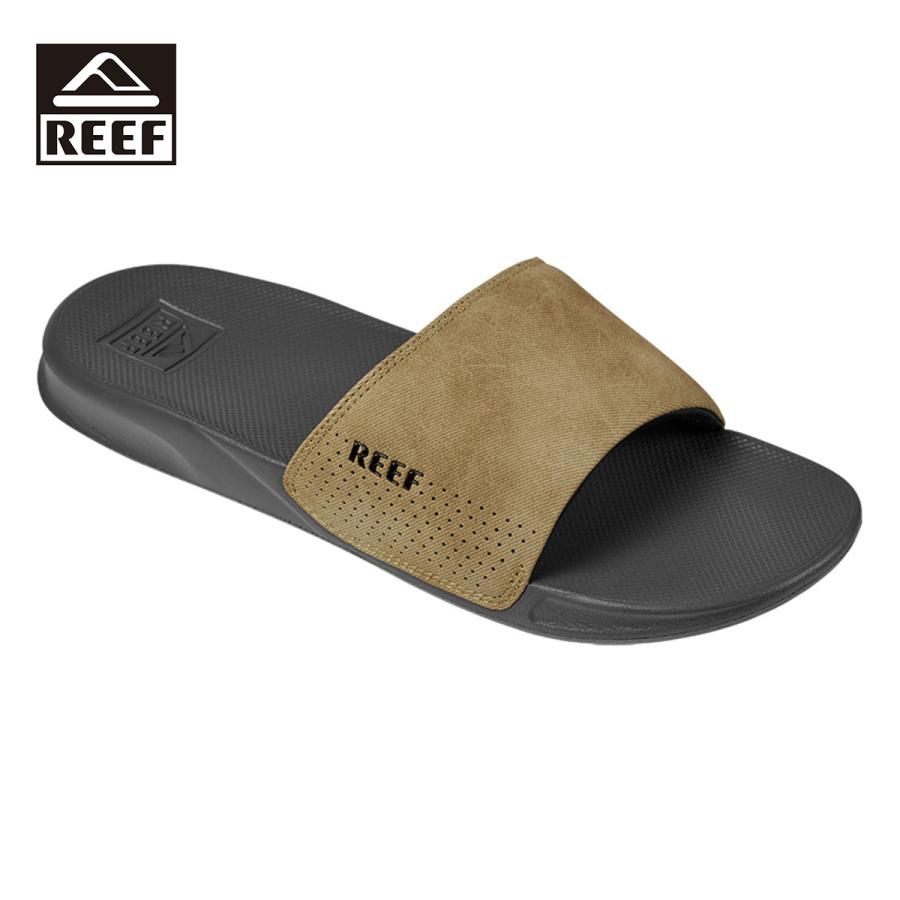 Reef リーフ サンダル メンズ ブランド おしゃれ シャワーサンダル スライドサンダル 低反発 カジュアル アウトドア サーフ グレー Ref Rf0a3ondgta Suns Calif 通販 Yahoo ショッピング