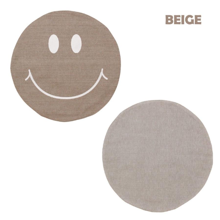 ランチョンマット おしゃれ スマイル ニコちゃんマーク グッズ ニコちゃん にこちゃん 子供 キャラクター 丸 円形 5カラー Sml Pmt Suns Calif 通販 Yahoo ショッピング