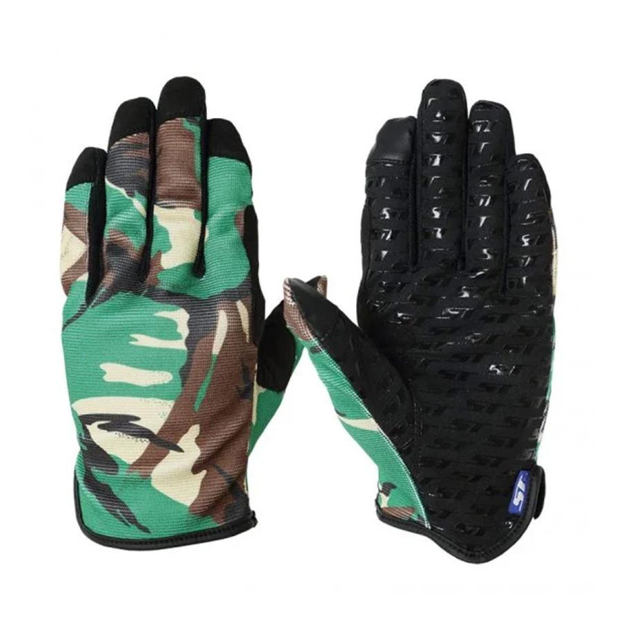 グローブ 手袋 ブランド おしゃれ ストライプ チェッカー チェック STline エスティライン スマホ対応 自転車 BMX スケートボード バイク |  | 02