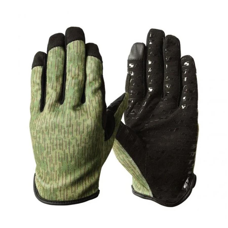 グローブ 手袋 ブランド おしゃれ ストライプ チェッカー チェック STline エスティライン スマホ対応 自転車 BMX スケートボード バイク |  | 03