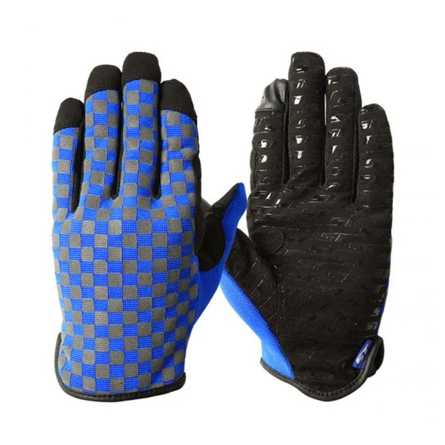 グローブ 手袋 ブランド おしゃれ ストライプ チェッカー チェック STline エスティライン スマホ対応 自転車 BMX スケートボード バイク |  | 05