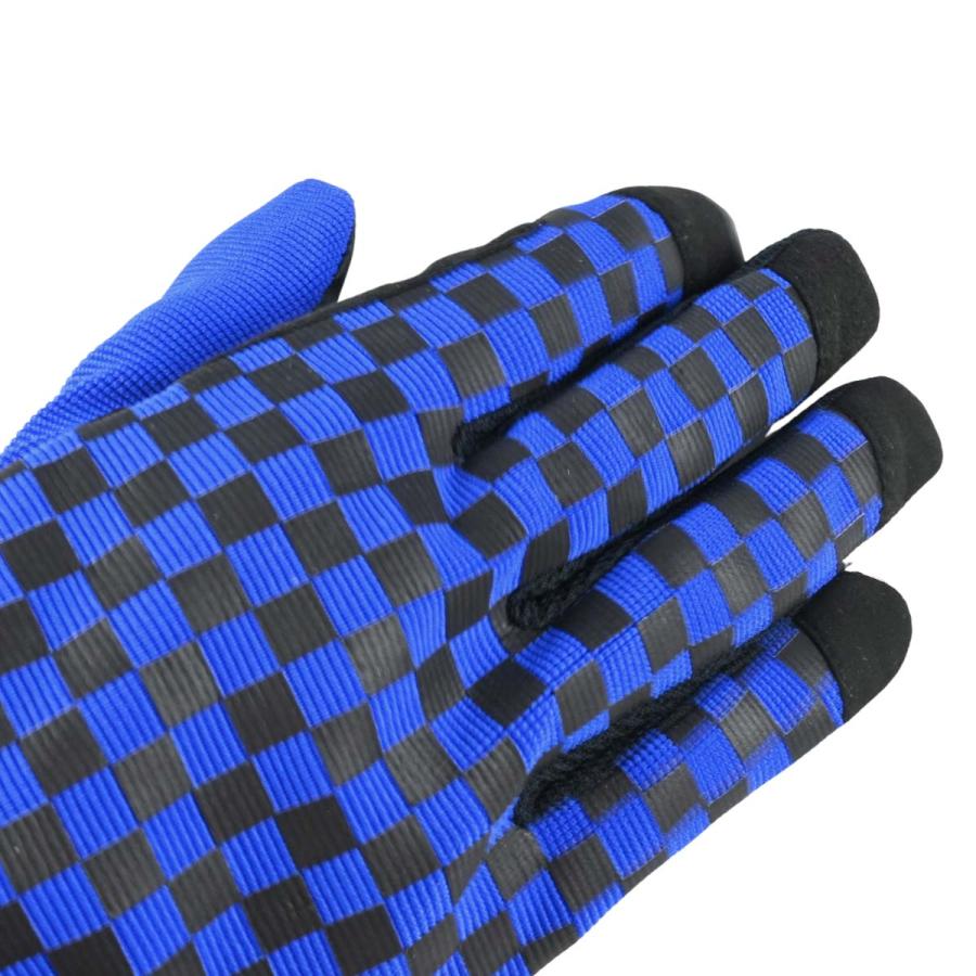 グローブ 手袋 ブランド おしゃれ ストライプ チェッカー チェック STline エスティライン スマホ対応 自転車 BMX スケートボード バイク |  | 07
