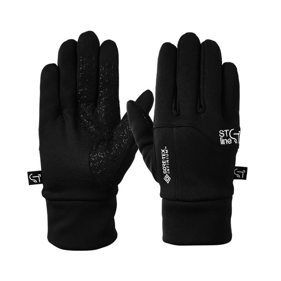 グローブ 手袋 ブランド おしゃれ ゴアテックス STline エスティライン スマホ対応 自転車 BMX スケートボード バイク アウトドア 黒】 |  | 01