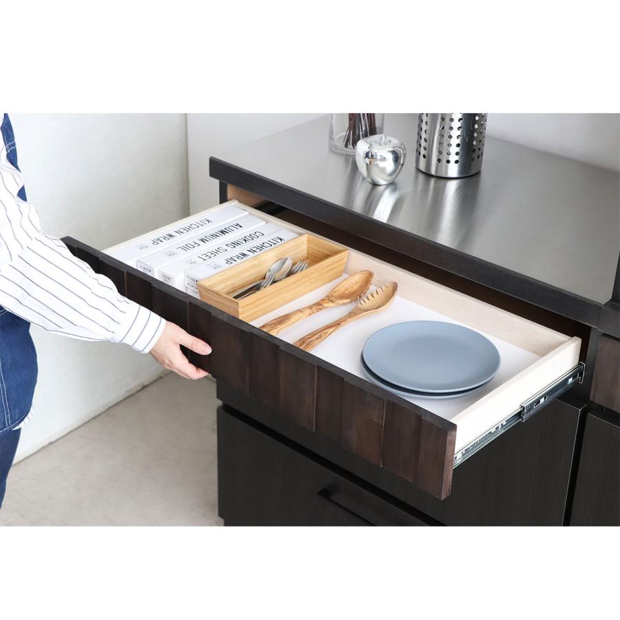 tohma 家具 東馬 サイドチェスト 木製 北欧 おしゃれ ブランド キッチンカウンター 食器棚 チェスト キッチンラック アカシア 無垢材_6