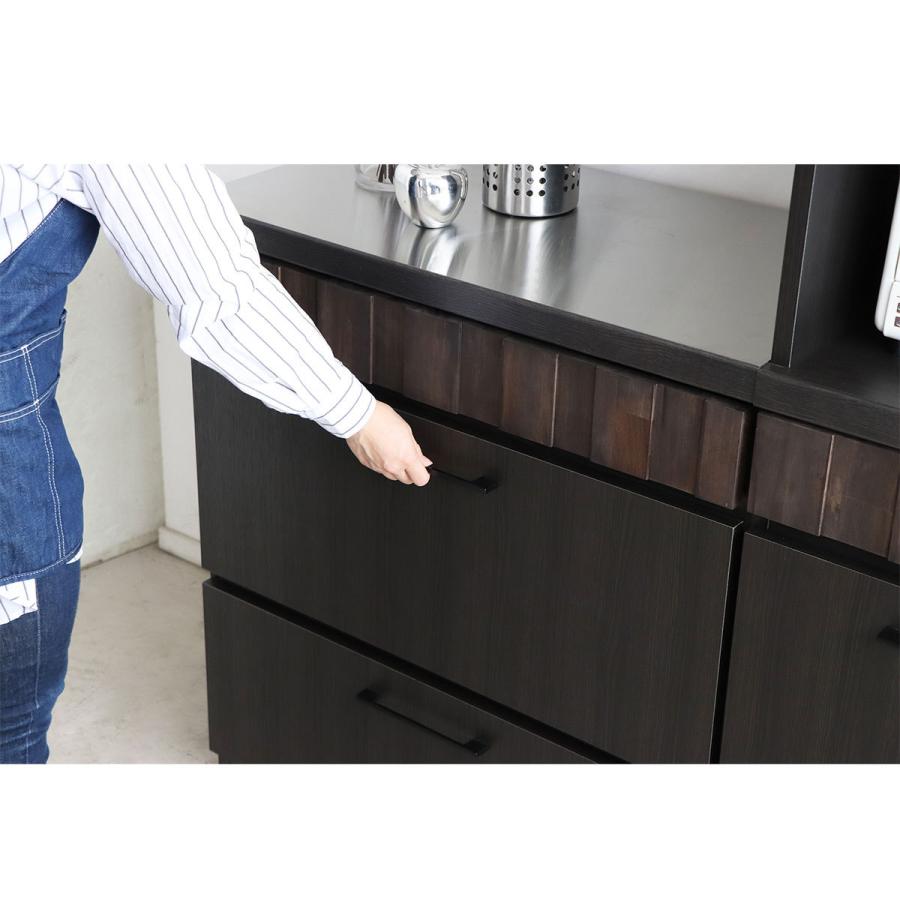 tohma 家具 東馬 サイドチェスト 木製 北欧 おしゃれ ブランド キッチンカウンター 食器棚 チェスト キッチンラック アカシア 無垢材_7