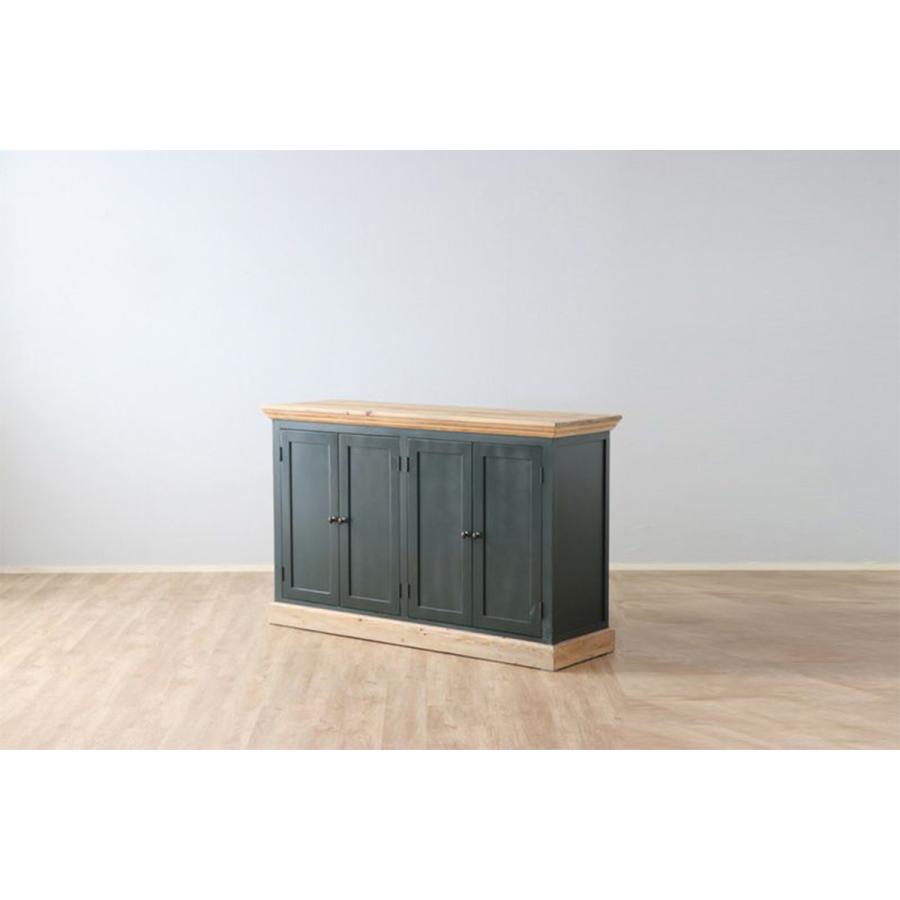 キャビネット 黒板 ブランド おしゃれ 160cm カウンター バー