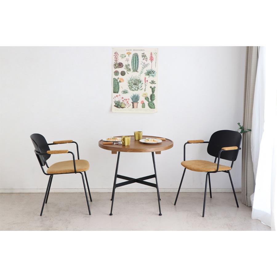 カフェテーブル 丸 北欧 74 テーブル おしゃれ 木製 ブランド