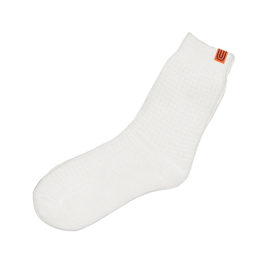 ユニバーサルオーバーオール 靴下 レディース ブランド おしゃれ ソックス クルーソックス Usaコットン 長い 無地 ロゴ かわいい 白 黒 紺 赤 Uvs Lu 403 Suns Calif 通販 Yahoo ショッピング