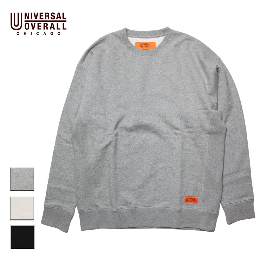 ユニバーサルオーバーオール トレーナー スウェットシャツ ブランド おしゃれ メンズ スウェット ヘビーウェイト カジュアル 無地 厚手 白 黒 Uvs U Suns Calif 通販 Yahoo ショッピング