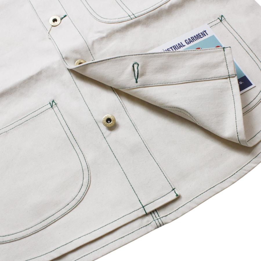 unfil 2018ss カバーオール　白 ANCELLM - DENIM COVERALL | WHITE | カバーオール | NapsNote