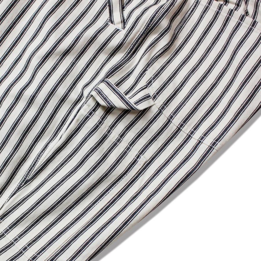 別注■ユニバーサルオーバーオール B&Y■ヒッコリー ペインター パンツ ワーク UNIVERSAL OVERALL シェフパンツ ヒッコリー ユニバーサル