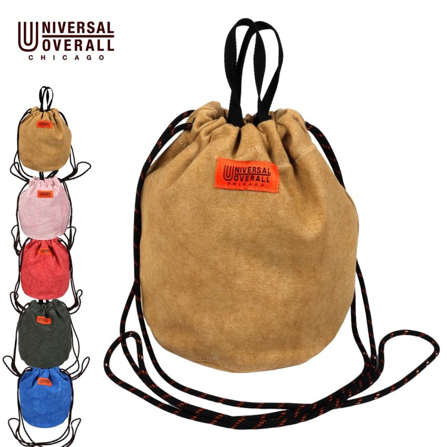 ユニバーサルオーバーオール 巾着ポーチ おしゃれ ブランド レディース メンズ ミニポーチ 小物ポーチ おしゃれ ロゴ ブランド 茶色 赤 緑 青 Uvs Uvo 040 Suns Calif 通販 Yahoo ショッピング
