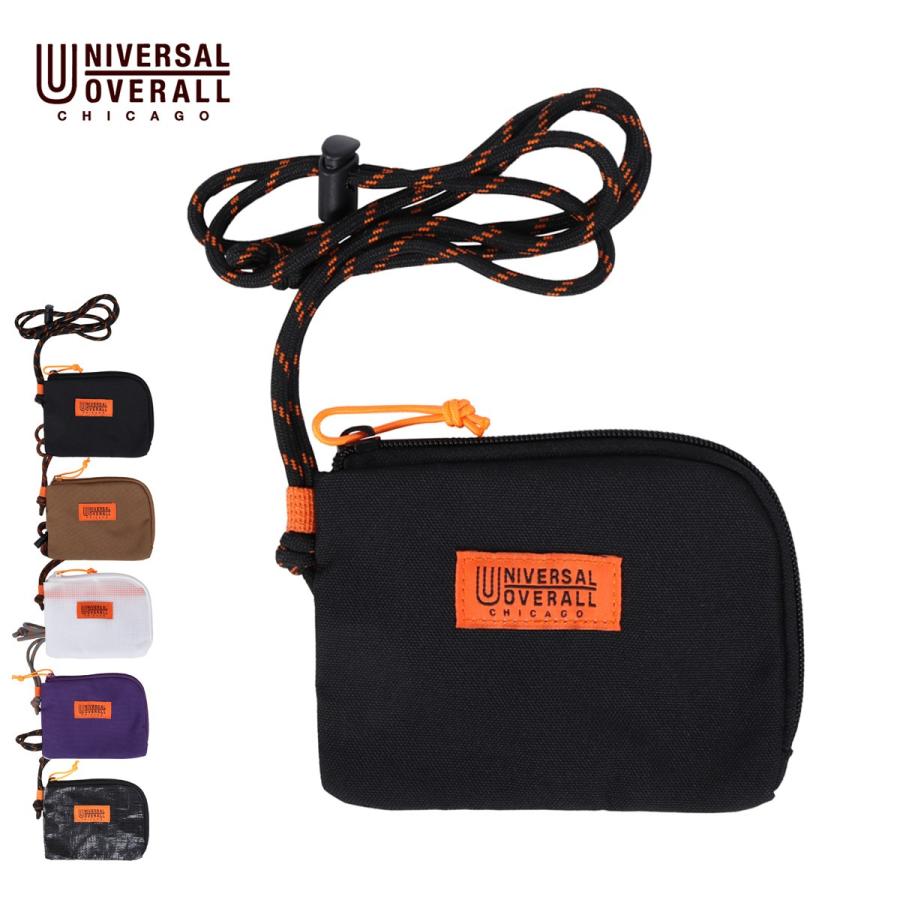 ユニバーサルオーバーオール ネックポーチ メンズ レディース ポーチ おしゃれ ブランド コインケース 黒 茶色 白 透明 紫 Uvs Uvo 042 Suns Calif 通販 Yahoo ショッピング