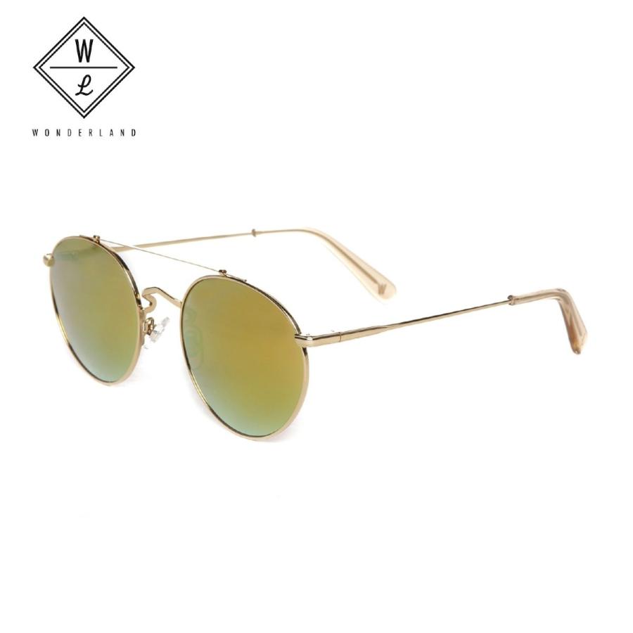 最低価格の ミラーレンズ アイウェア Uvカット ボストン Wonderland ワンダーランド ケース付き ミラー メンズ サングラス アメリカ西海岸 で人気を誇るアイウェアブランド レディース Indio01 インディオ Indio 財布 帽子 ファッション小物