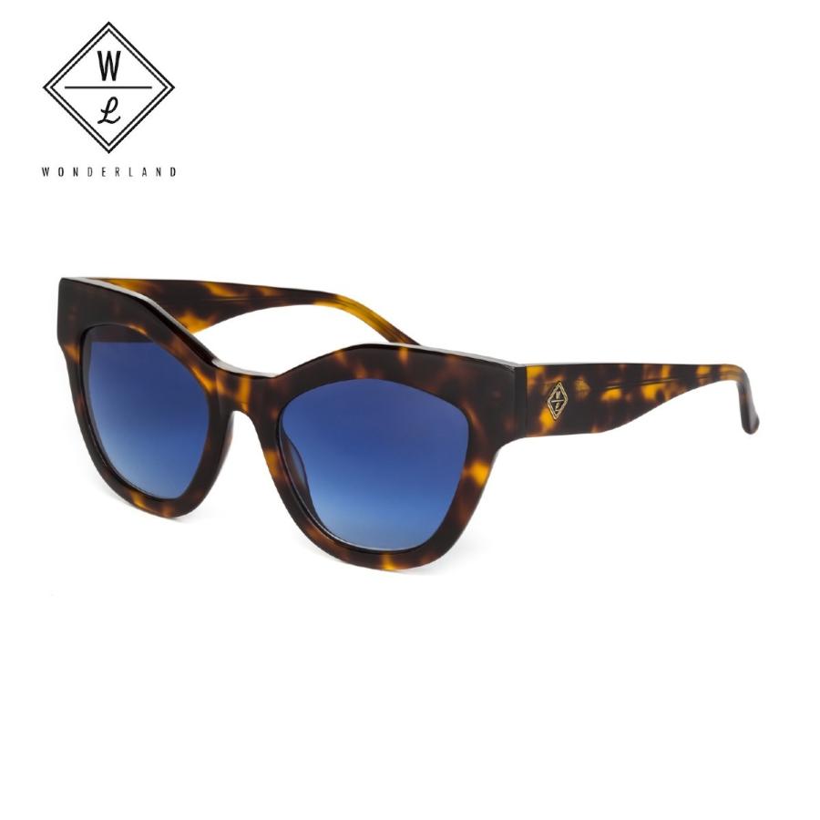 サングラス レディース ブランド ワンダーランド WONDERLAND キャットアイ UVカット アイウェア カラーレンズ ZZYZX ズィーズィクス zzyzx03