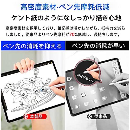 JPフィルター専門製造所 iPad Pro 12.9 2022 第6世代 M2 / iPad Pro 12.9(2021 第5世代/ 2020 第4世代/2018 第3世代)用の保護フィルム 紙のような描き心地 保護｜sunset-k-t｜06