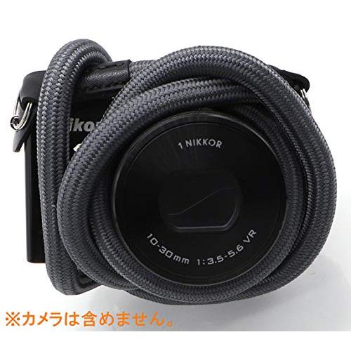 INPON カメラストラップ ネックストラップ 金属リング/リングカバー付き 一眼レフ/ミラーレス/コンパクトカメラ用 グレー 線径9mm 全長120cm クライミングロープ｜sunset-k-t｜06