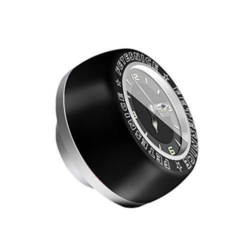 iplusmile 防水ルミナスヘッドセットステムウォッチコンピューターバイク車両時計サイクリングヘッドパーツ時計ヘッドセットトップキャップ