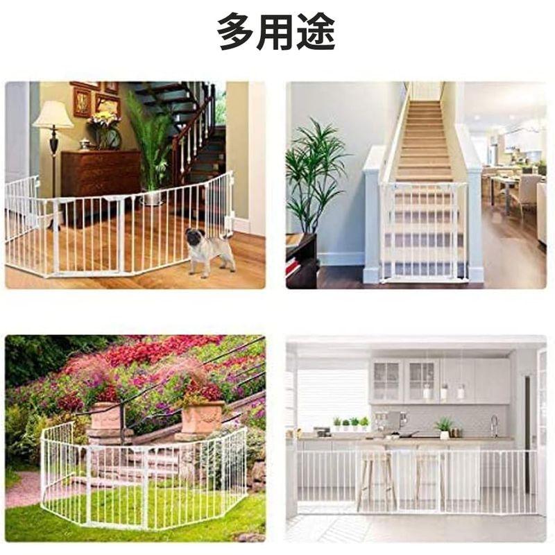 Cuku クークー 通せんぼ 置くだけ ベビーフェンス ベビーゲート