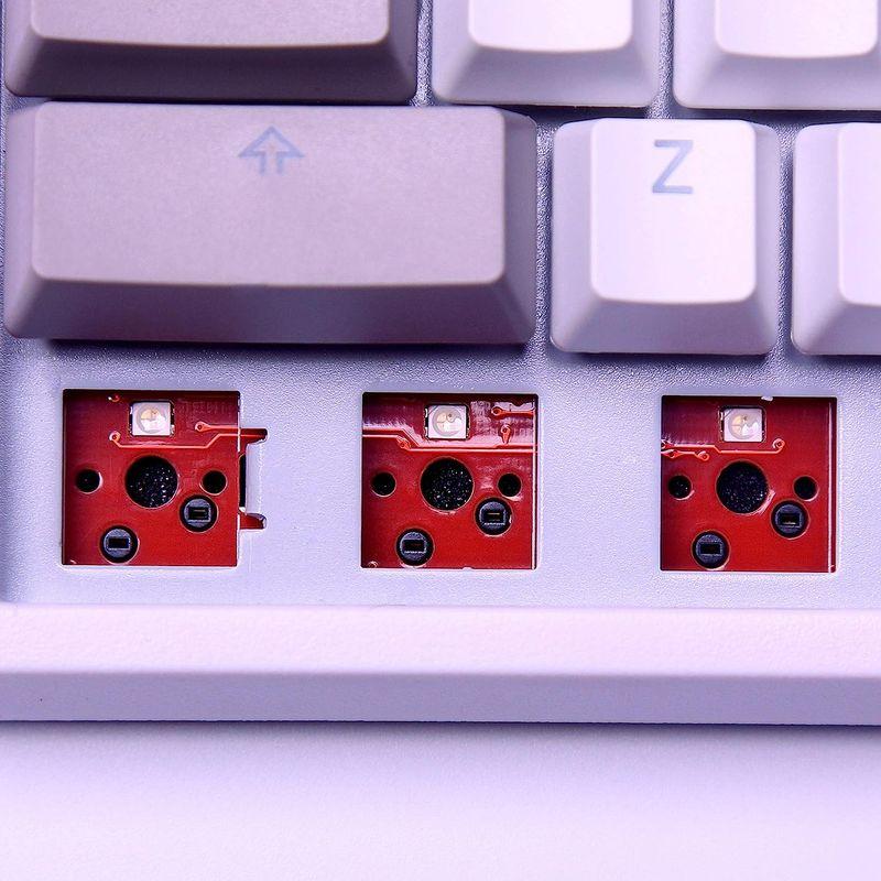 YUNZII KC84 84キー ホットスワップ可能な有線メカニカルキーボード PBT熱昇華キーキャップ プログラム可能 RGB NKRO Win KC84 84キー ホットスワップ可能な有線メカニカルキーボード PBT熱昇華キーキャップ プログラム可能 RGB NKRO Windows