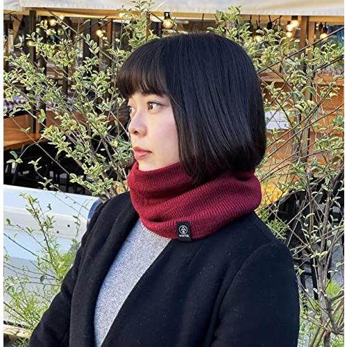 ファッションの 財布 帽子 ファッション小物 Tochno ネックウォーマー Tochno 裏地ふわふわ シンプル 男女兼用 裏起毛 2way 防寒 温かい フリーサイズ 13色展開 コ