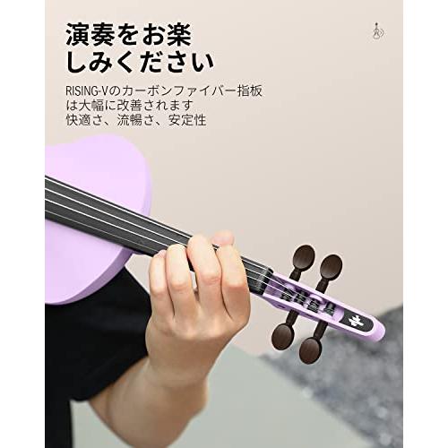 Donner バイオリン Rising-V 炭素繊維素材 4/4フルサイズバイオリン