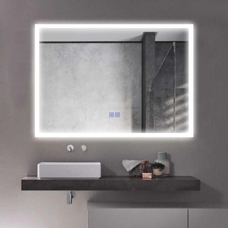 Mirahope Led ミラー 洗面所 浴室鏡 洗面台 照明付き 防曇 防水 おしゃれ Ledミラー 白光70 50cm Studiokun Nl