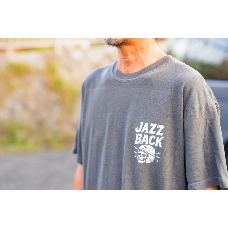 JAZZBACK LOGO　ロゴ　Tシャツ  後染め ヴィンテージ加工 USAコットン 6.1oz エコテックス認証 敏感肌にも優しい 柔らかい肌触り アフターサーフ ウェア |  | 03