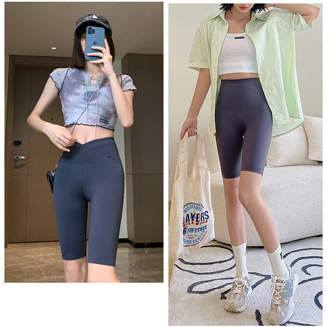 ヨガパンツ レギンス 5分丈 スパッツ レディース ヨガウェア