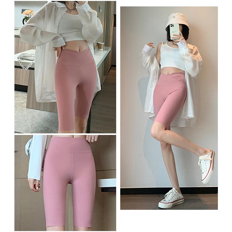 ヨガパンツ レギンス 5分丈 スパッツ レディース ヨガウェア