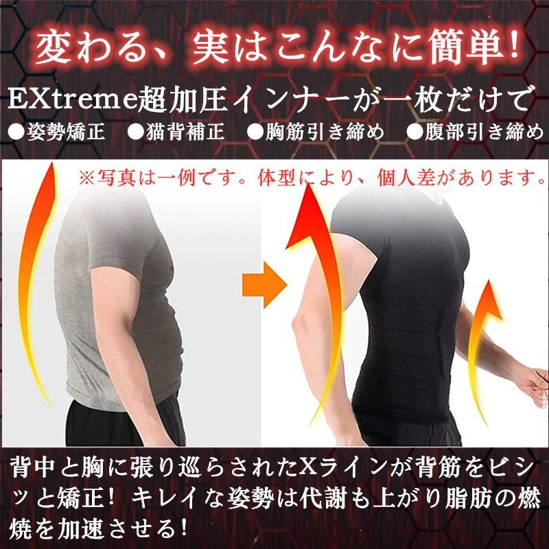 加圧シャツ 加圧インナー 半袖タイプ メンズ コンプレッション Tシャツ 