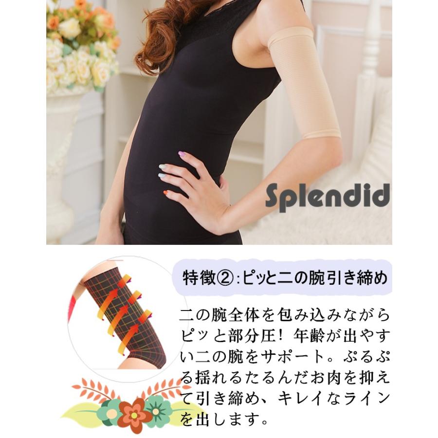 二の腕シェイパー アームカバー 腕痩せ 美腕 二の腕サポーター シェイプ 薄型 引き締め シェイプアップ 加圧 補正 着圧 2セット 4枚入り Chuten Sp002 Sunshine Girl 通販 Yahoo ショッピング