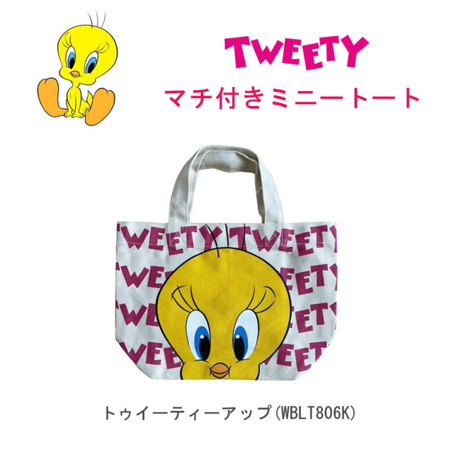 トゥイーティー トートバッグ ミニトートバッグ ランチバッグ トゥイーティー サブトート コットン エコバッグ ランチトート かわいい Small Wblt806k Sunshine Girl 通販 Yahoo ショッピング