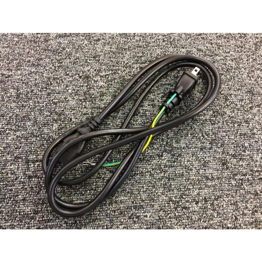 電源コード アンプ等に 125V/7A 2PIN w/アース 日本全国送料無料